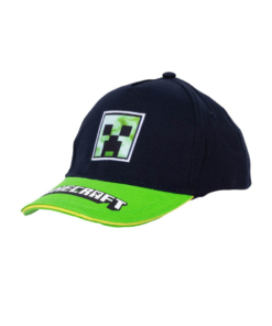 czapka z daszkiem logo minecraft creeper
