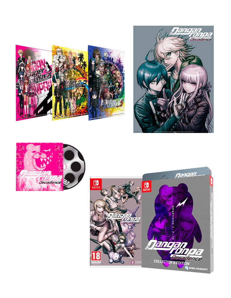 gra nintendo switch danganronpa decadence edycja kolekcjonerska