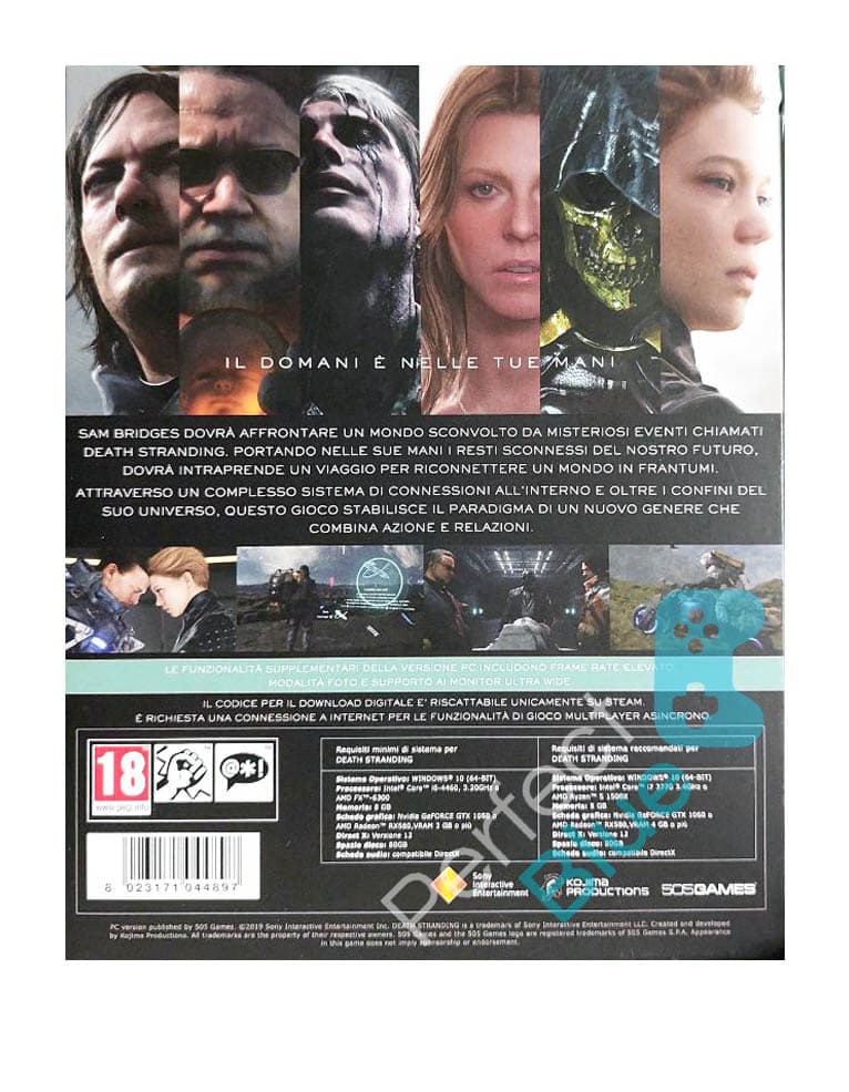 kolekcjonerski steelbook / pudełko / death stranding