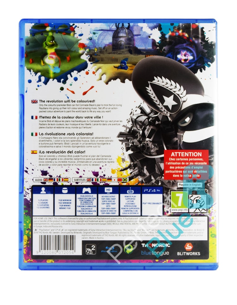 gra ps4 de blob 2