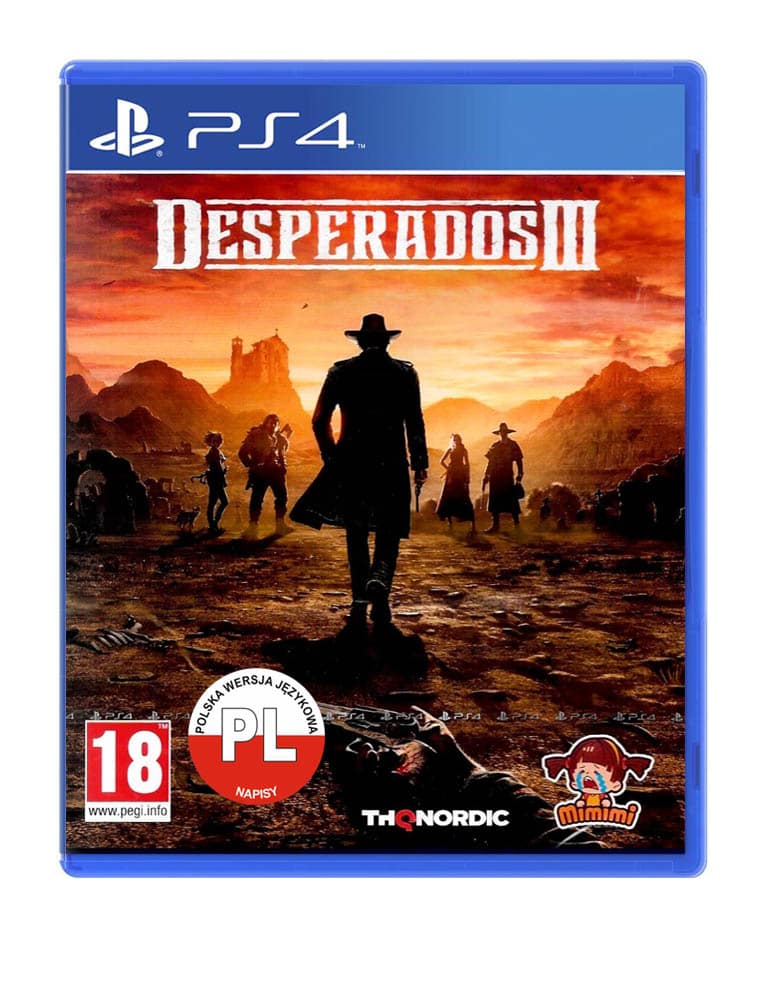 gra ps4 / ps5 desperados iii pl