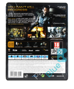 gra ps4 deus ex mankind divided day one edition pl + steelbook.