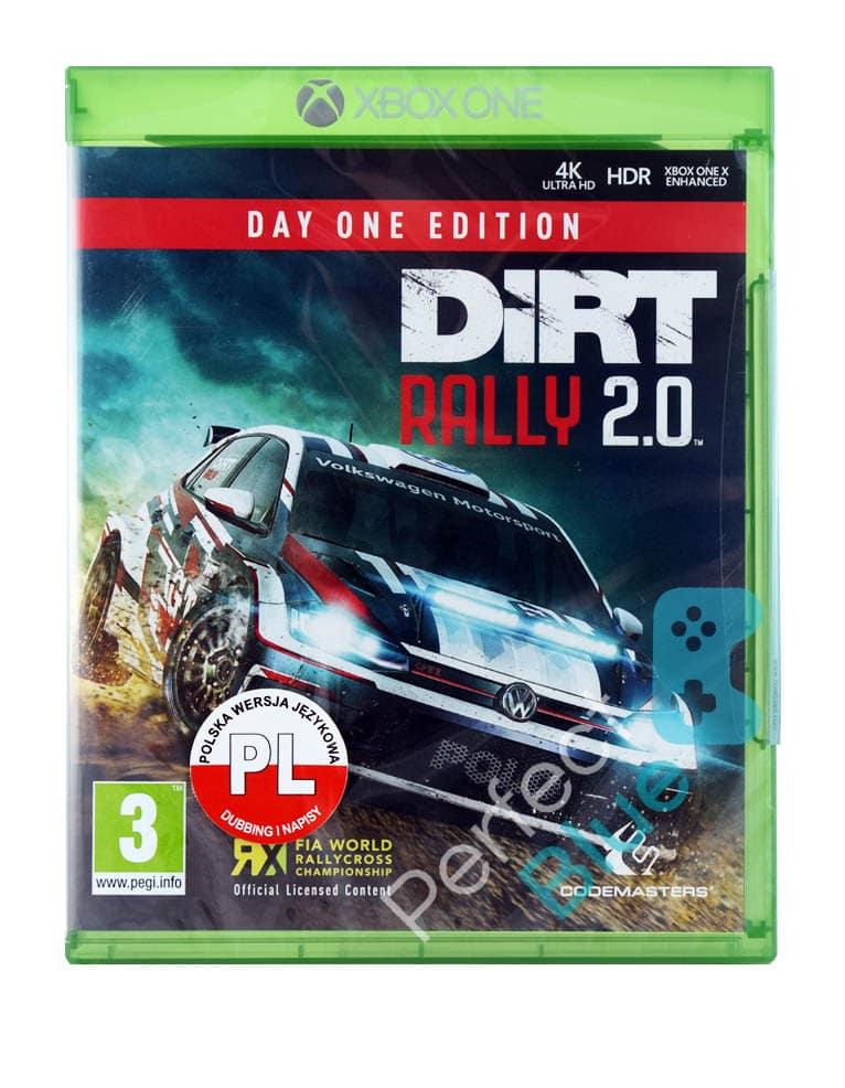 gra xbox one dirt rally 2.0 pl / edycja day one.