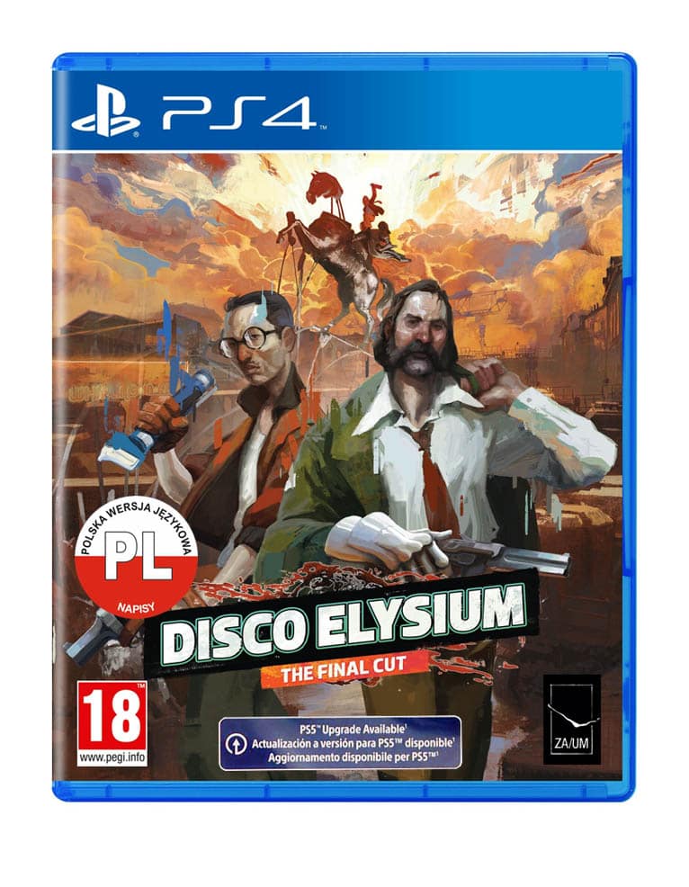 gra ps4 / + ps5 upgrade / disco elysium: the final cut