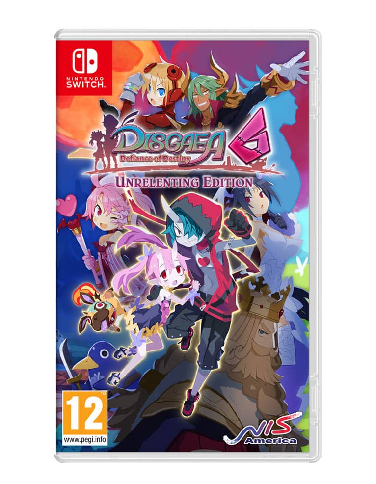 gra nintendo switch disgaea 6: defiance of destiny unrelenting edition