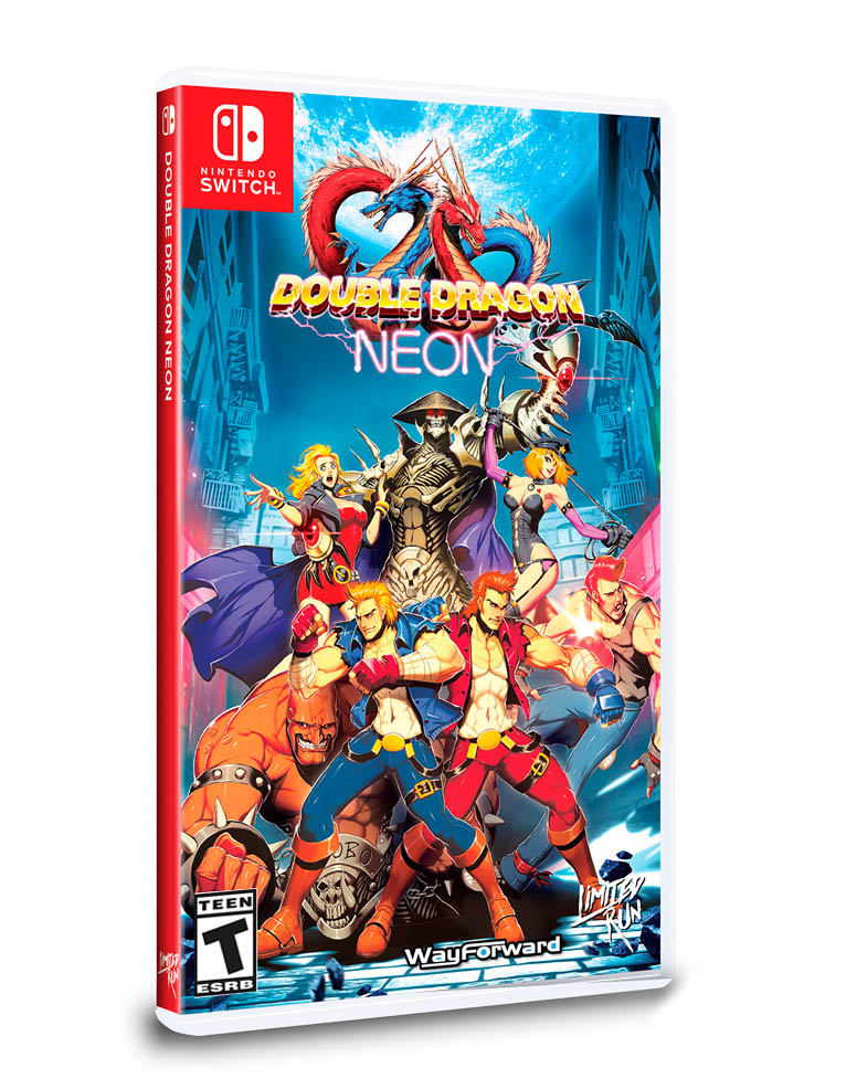 gra nintendo switch double dragon neon / limited run / import usa