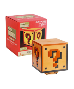 gadżet duża lampka nintendo super mario bros. question block / 18,5 cm
