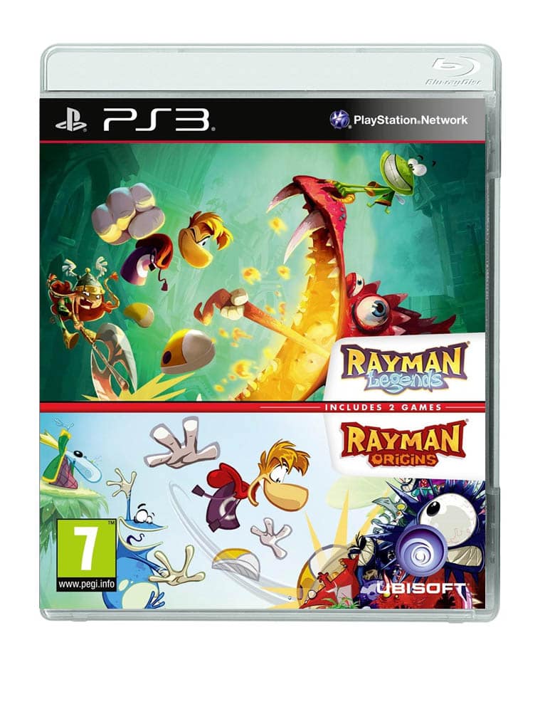gra ps3 rayman legends pl + rayman origins
