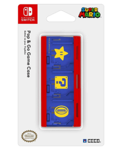 hori etui pokrowiec na 6 kartridży / pop and go game case / super mario.