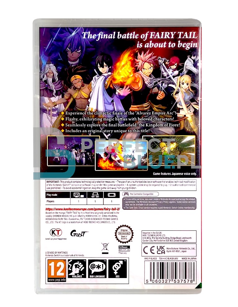 gra nintendo switch fairy tail 2