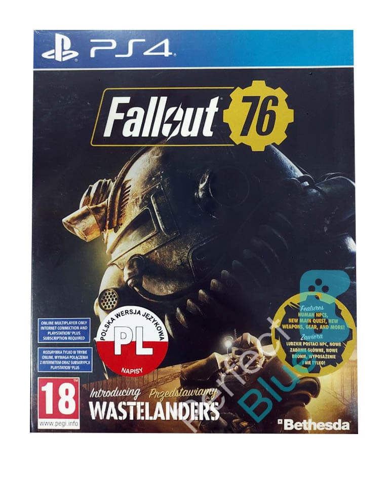 gra ps4 fallout 76 wastelanders pl