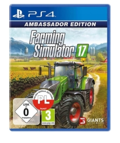 gra ps4 / ps5 / farming simulator 17 ambassador edition