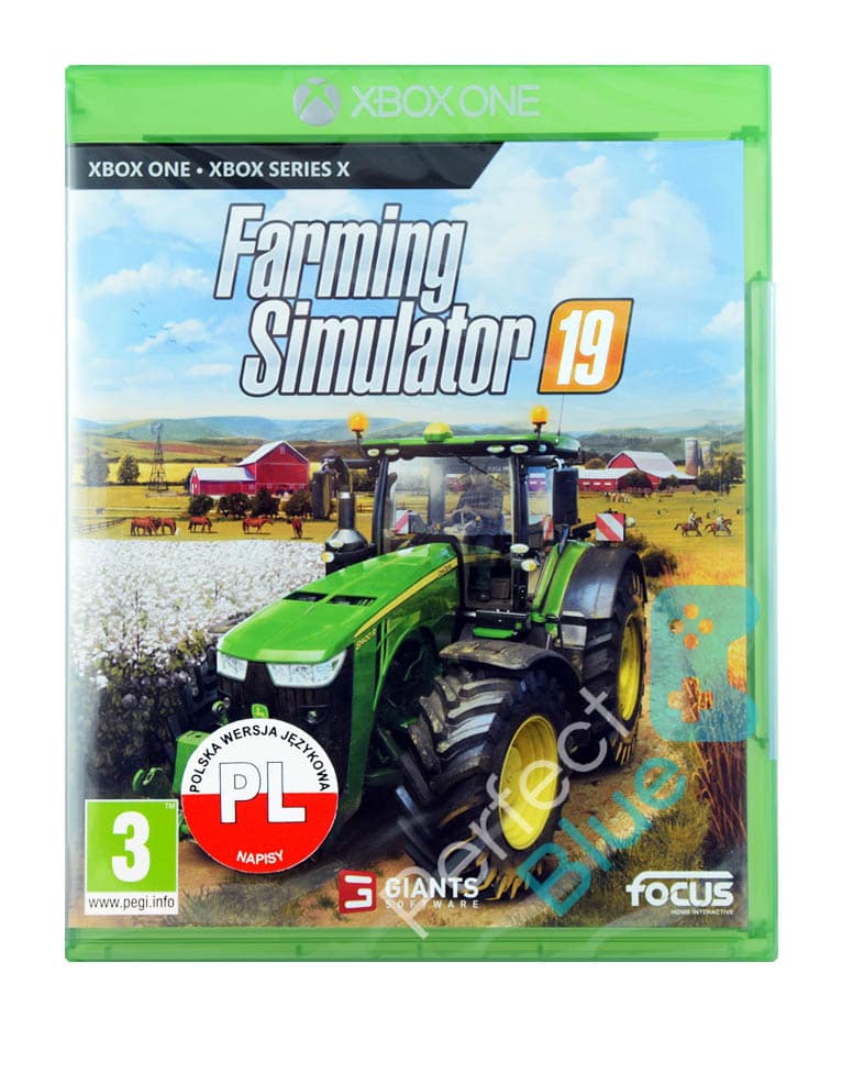 gra xbox one / xbox series x symulator farmy / farming simulator 19