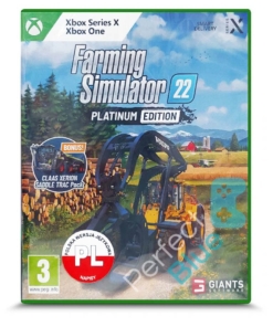 gra xbox one / + xbox series x upgrade / farming simulator 22 platinum edition