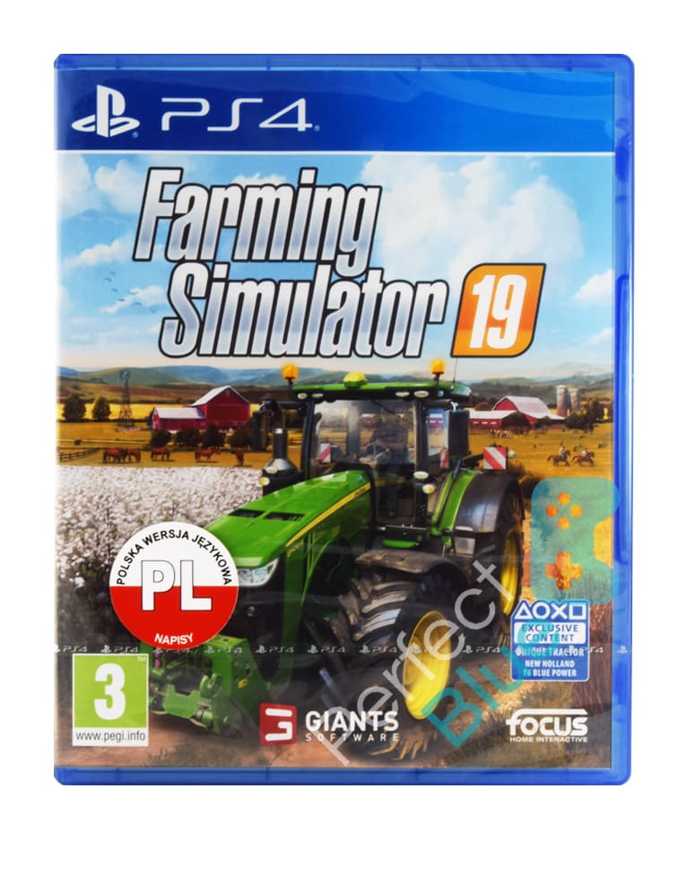 gra ps4 symulator farmy / farming simulator 19