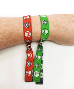 gadżet festiwalowe opaski super mario