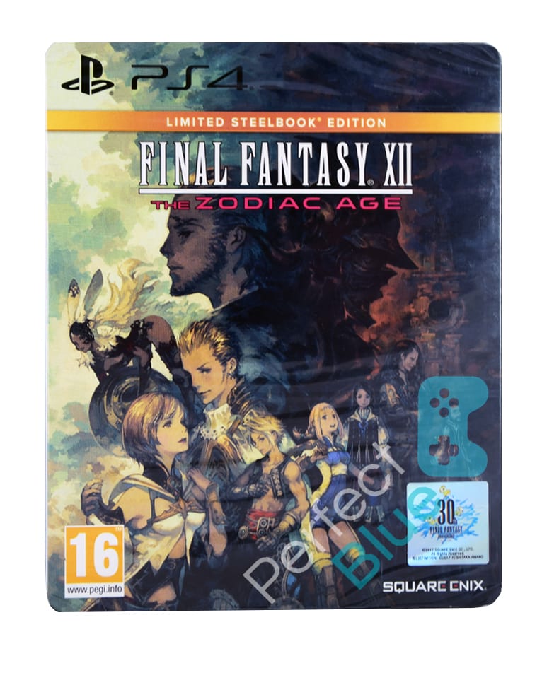 gra ps4 final fantasy xii the zodiac age edycja steelbook.