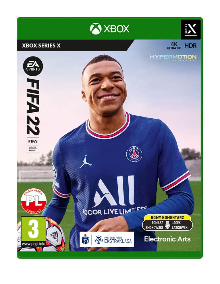 gra xbox series x fifa 22