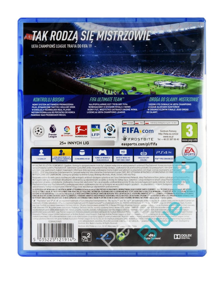 gra ps4 fifa 19.