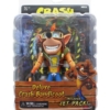 figurka deluxe crash bandicoot z jetpackiem / action figure / 17 cm