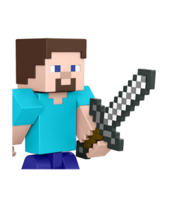 gadżet ruchoma figurka minecraft / steve 8cm