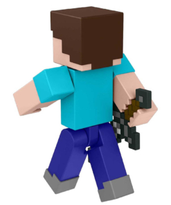 gadżet ruchoma figurka minecraft / steve 8cm