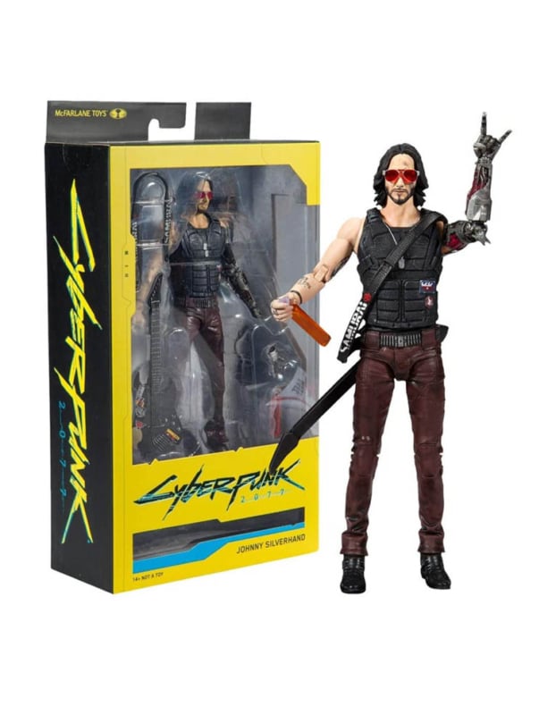 figurka cyberpunk 2077 johnny silverhand / 17cm