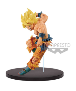 gadżet figurka dragon ball z / match makers / super saiyan son goku