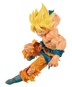 gadżet figurka dragon ball z / match makers / super saiyan son goku
