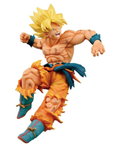 gadżet figurka dragon ball z / match makers / super saiyan son goku