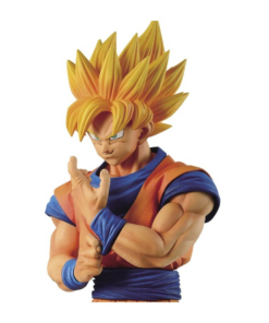 gadżet figurka dragon ball z / solid edge works / super saiyan son goku ver.b