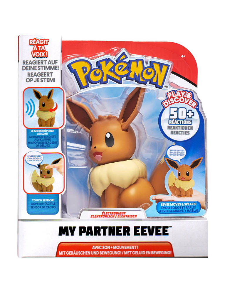 gadżet interaktywna figurka pokemon / my partner eevee