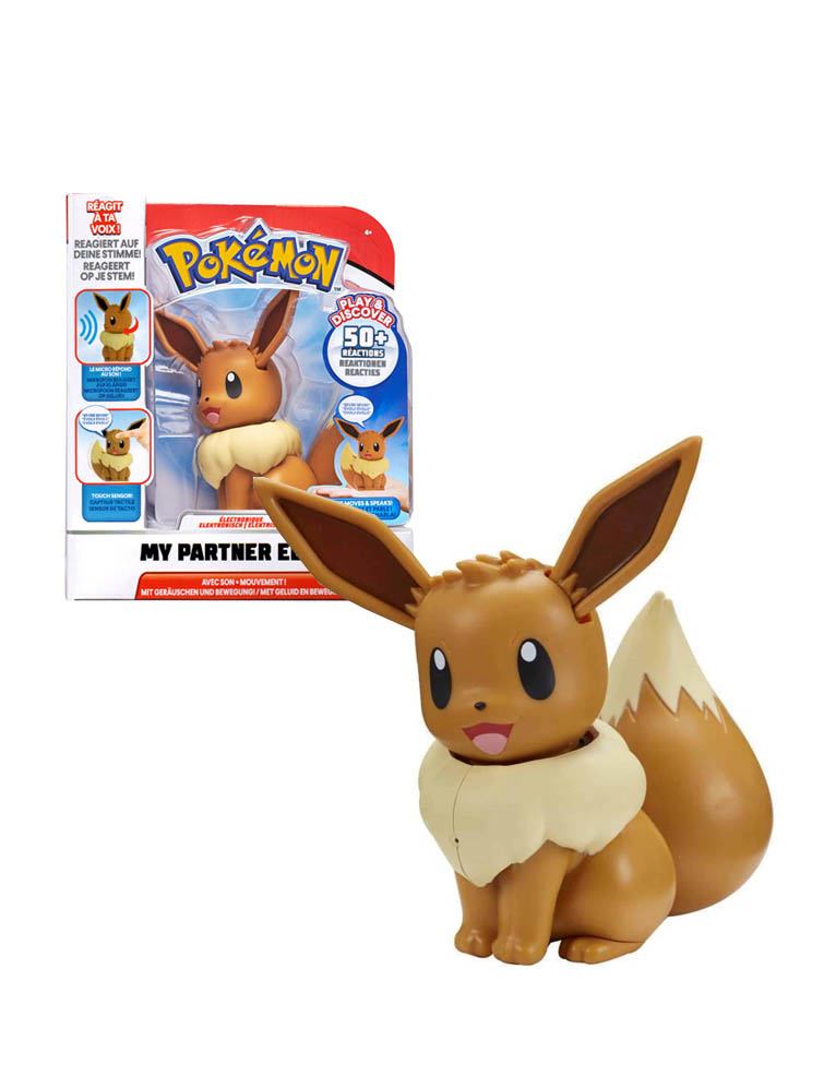 gadżet interaktywna figurka pokemon / my partner eevee