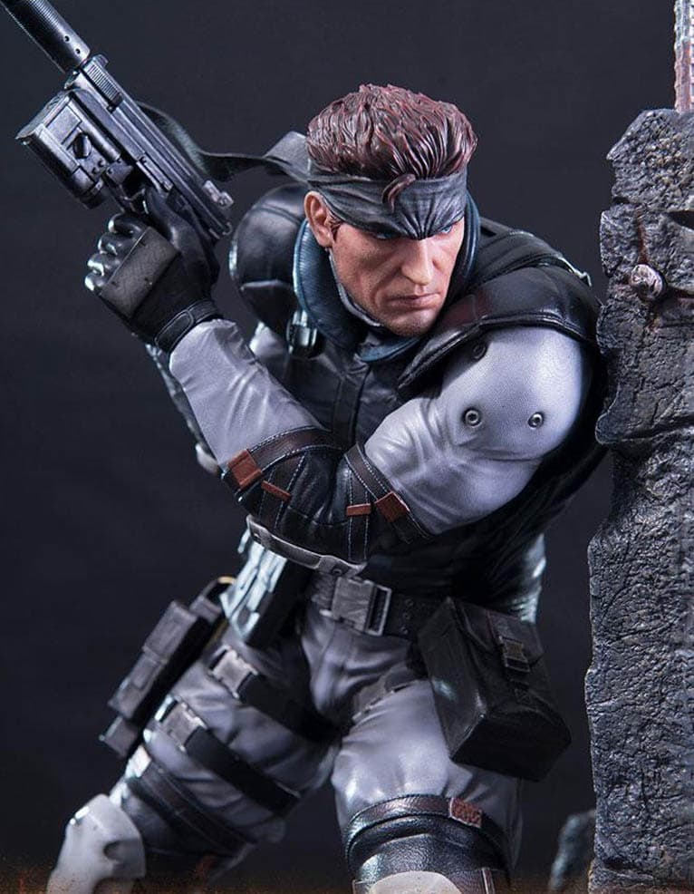 first4figures figurka solid snake / metal gear solid.