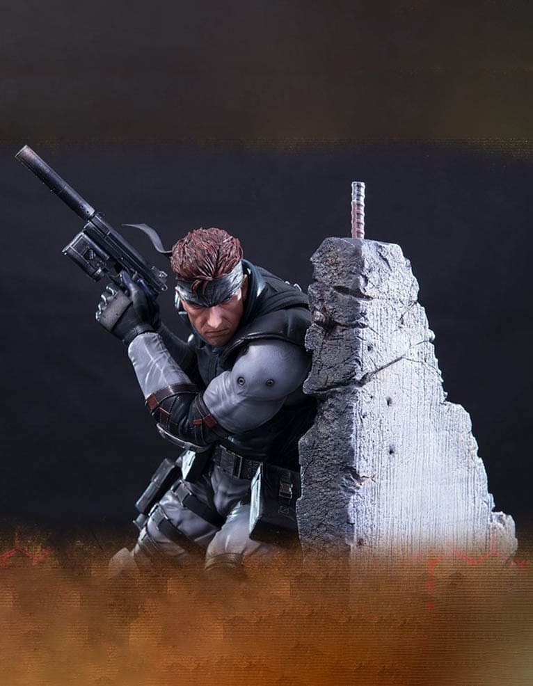 first4figures figurka solid snake / metal gear solid.