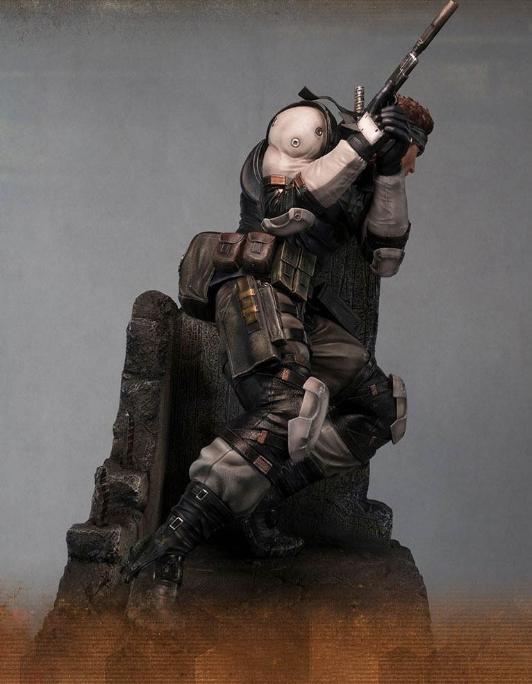 first4figures figurka solid snake / metal gear solid.