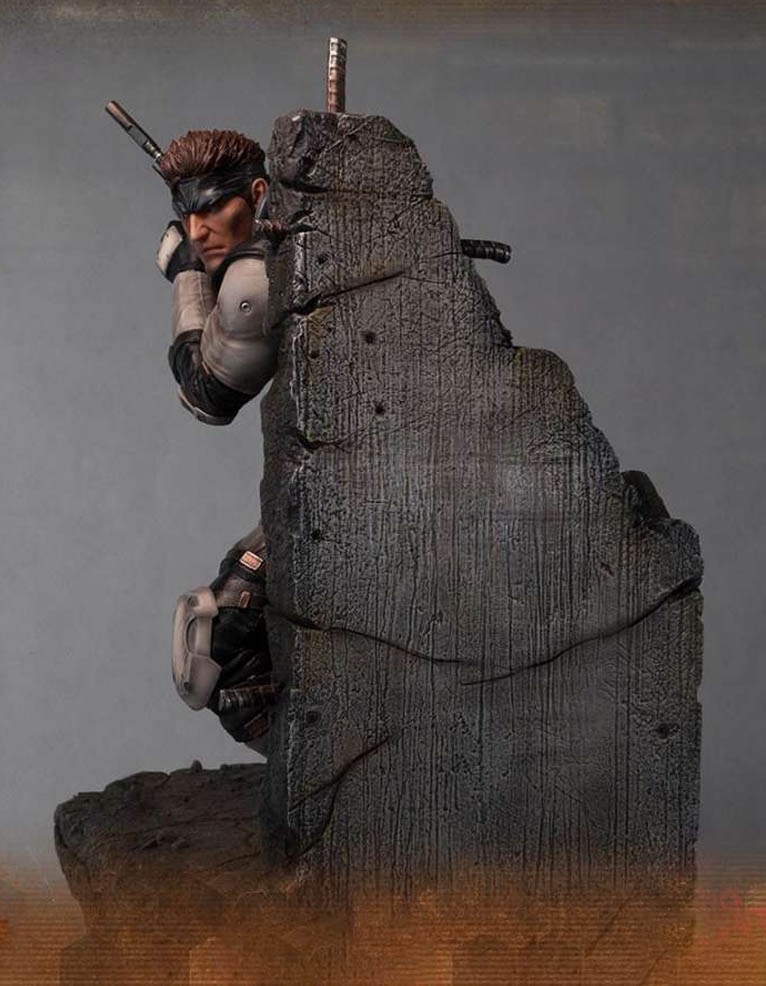 first4figures figurka solid snake / metal gear solid.