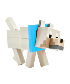 gadżet ruchoma figurka minecraft / wilk 5cm