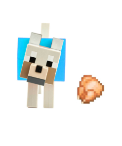 gadżet ruchoma figurka minecraft / wilk 5cm