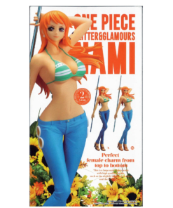 gadżet figurka one piece / glitter & glamours / nami / ver.b