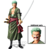 gadżet figurka one piece / grandista nero / roronoa zoro