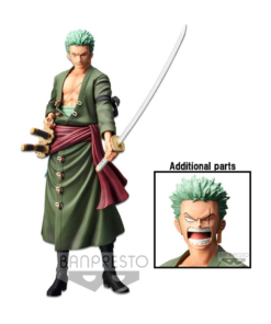 gadżet figurka one piece / grandista nero / roronoa zoro