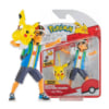 gadżet 2 figurki pokemon: ash + pikachu