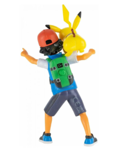gadżet 2 figurki pokemon: ash + pikachu
