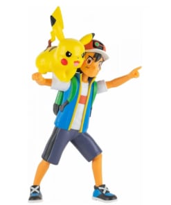gadżet 2 figurki pokemon: ash + pikachu