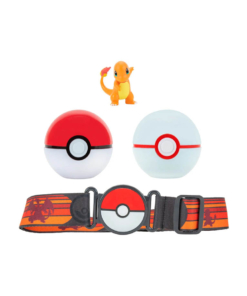 gadżet pokemon clip n go / pas trenera pokeball / charmander