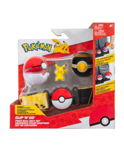 gadżet pokemon clip n go / pas trenera pokeball / pikachu / ver. 2