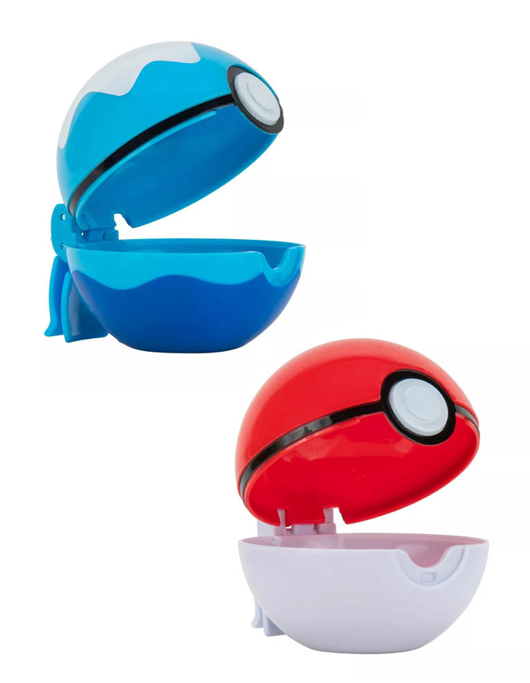 gadżet pokemon clip n go / pas trenera pokeball / squirtle