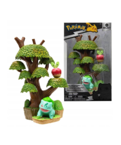gadżet figurki pokemon battle select / letni las + bulbasaur + applin
