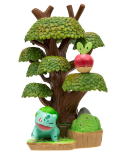 gadżet figurki pokemon battle select / letni las + bulbasaur + applin